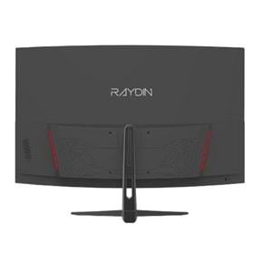 27 RAYDIN G270VA165C FHD 1MS 165HZ HDMI DP VALED CURVED GAMING MONITOR