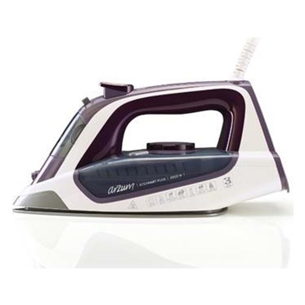 ARZUM AR691 STEAMART PLUS SERAMİK TABANLI ÜTÜ MOR