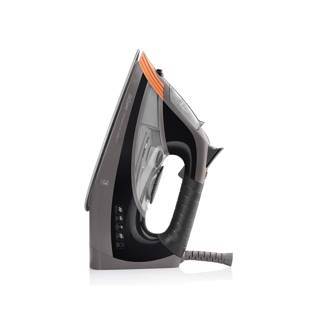ARZUM AR693 STEAMART LUX SERAMİK ÜTÜ SİYAH