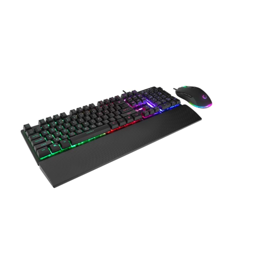 RAMPAGE KM-RX7 FORTUNA GAMING KEYBOARD AND MOUSE SET