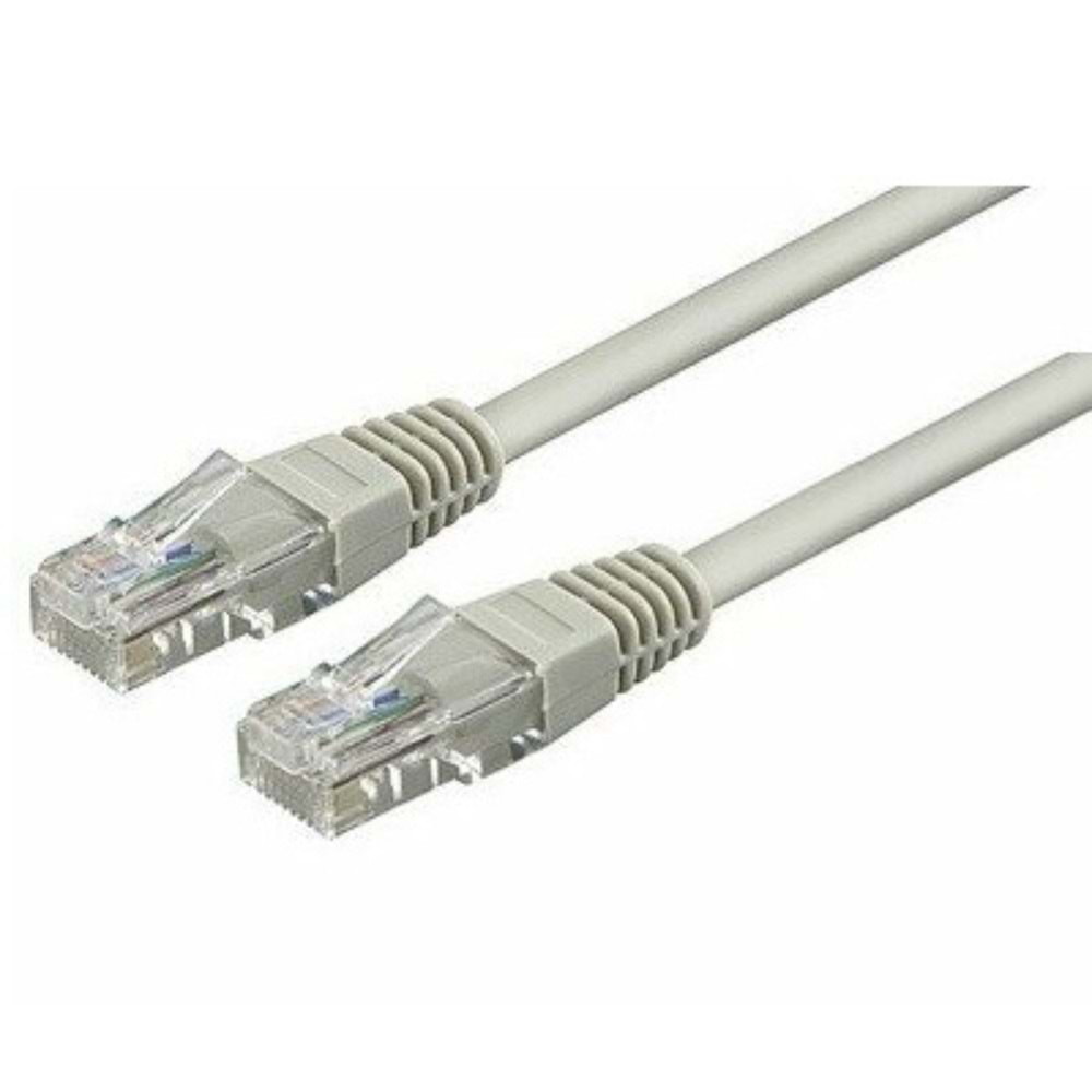 FLAXES FNK-610G 10MT CAT6 PATCH NETWORK KABLO GRI