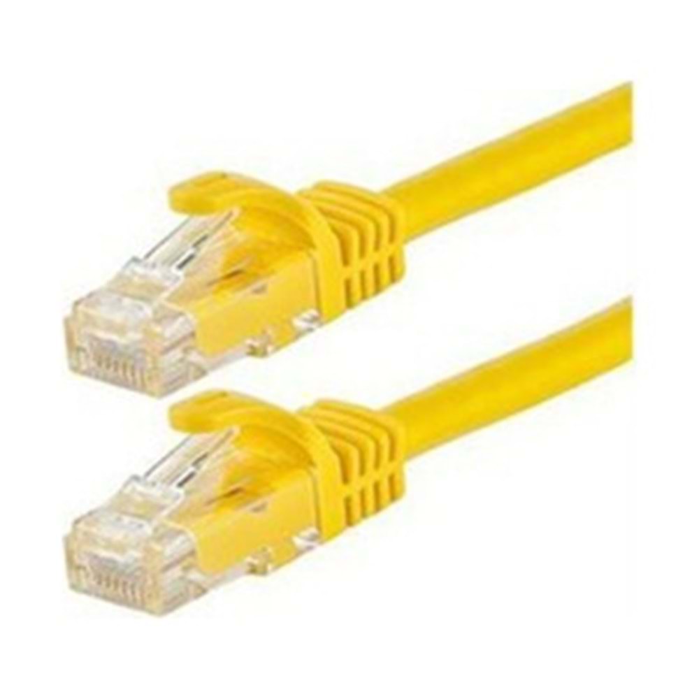 FLAXES FNK-615S 15 MT CAT6 PARCH KABLO SARI