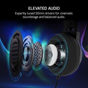 GAMEPOWER VOLDON SIYAH 7.1 RAINBOW GAMING KULAKLIK