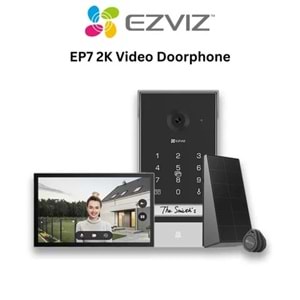 EZVIZ EP7 PİLLİ AKILLI EV GÖRÜNTÜLÜ KAPI DİYAFONU