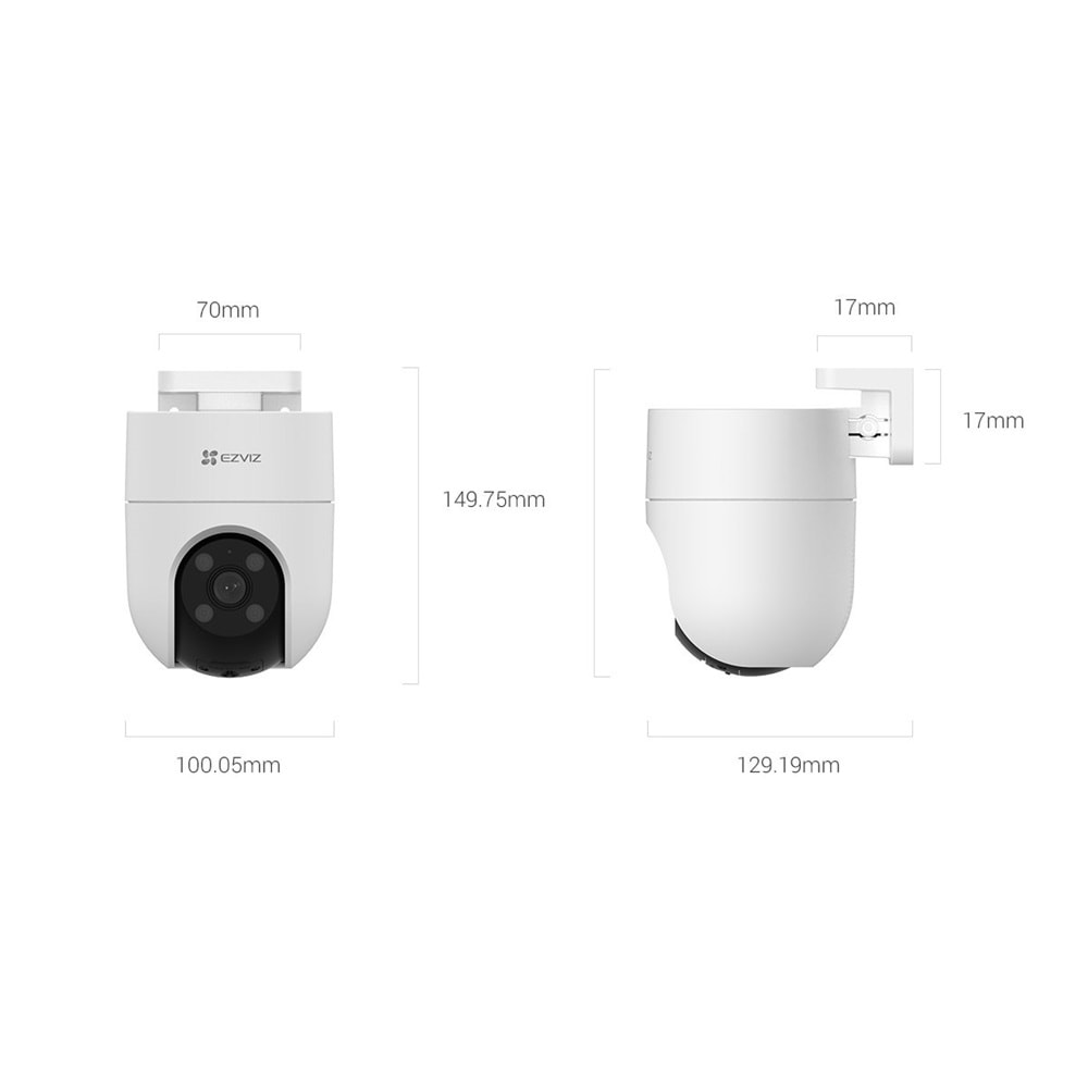 EZVIZ SMART HOME CAMERA H8C 2K