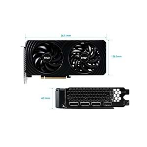 PALIT RTX5060Ti DUAL 8GB 128BiT GDDR7 EKRAN KARTI