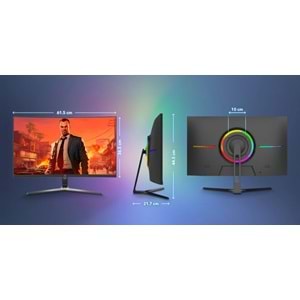 GAMEPOWER 27 VIVID V60 CURVED 0.5 Ms 240 Hz MONITOR