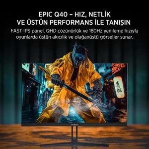 JAMESDONKEY EPIC Q40 27 180 HZ QHD GAMING MONITOR
