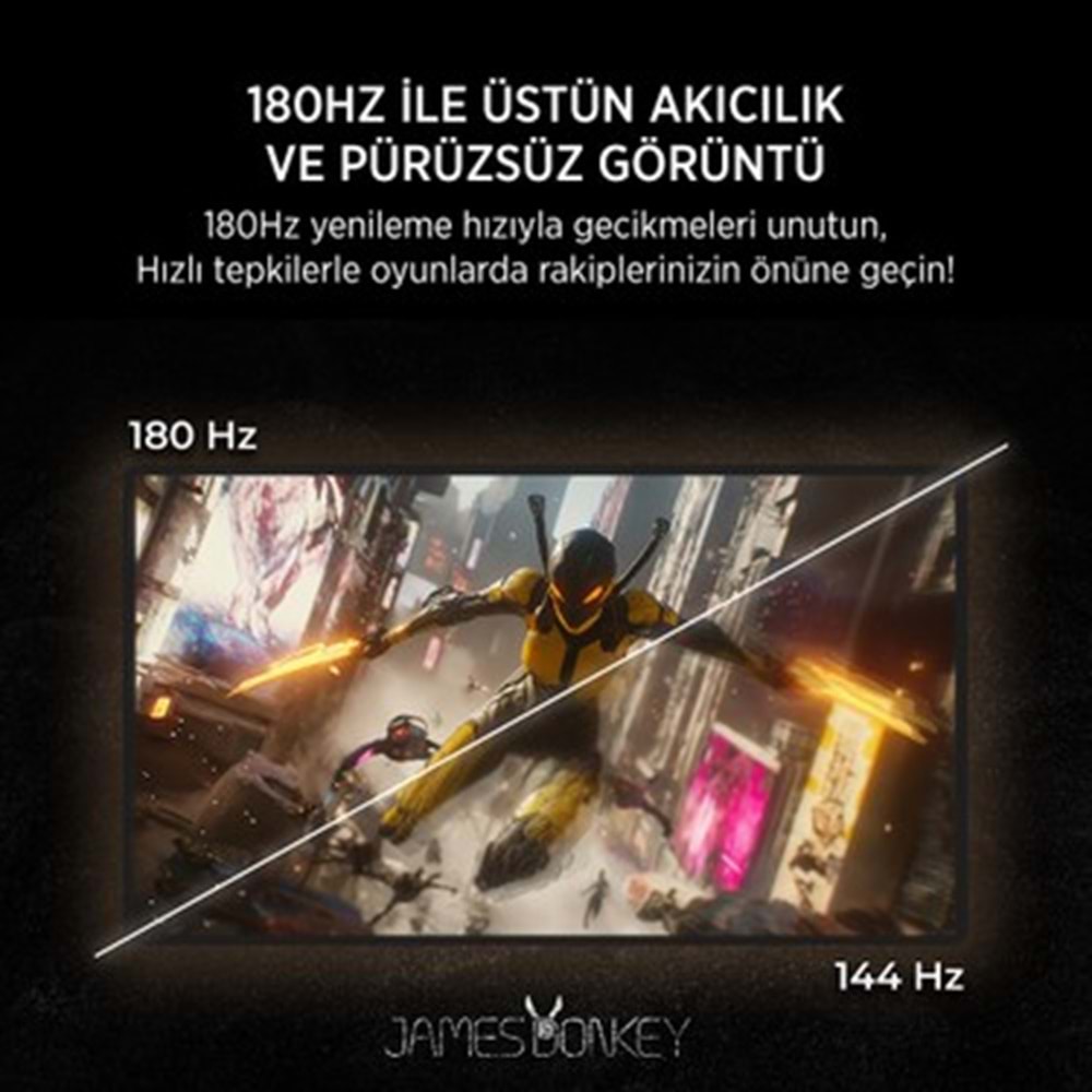 JAMESDONKEY EPIC Q40 27 180 HZ QHD GAMING MONITOR