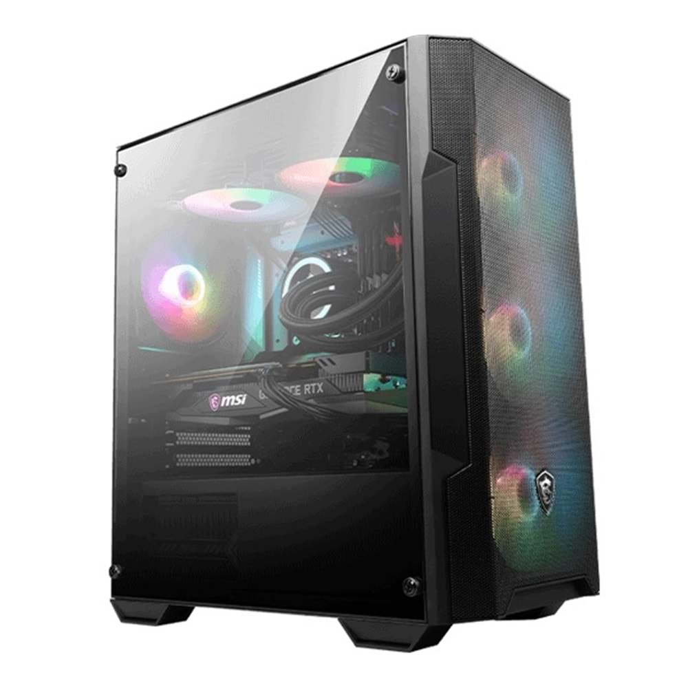 MSI MAG FORCE M100A RGB MICRO ATX KASA (PSU YOK)
