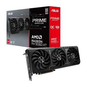 ASUS PRIME RX9060XT- O16G 256 Bit 16GB RAM GDDR7 EKRAN KARTI