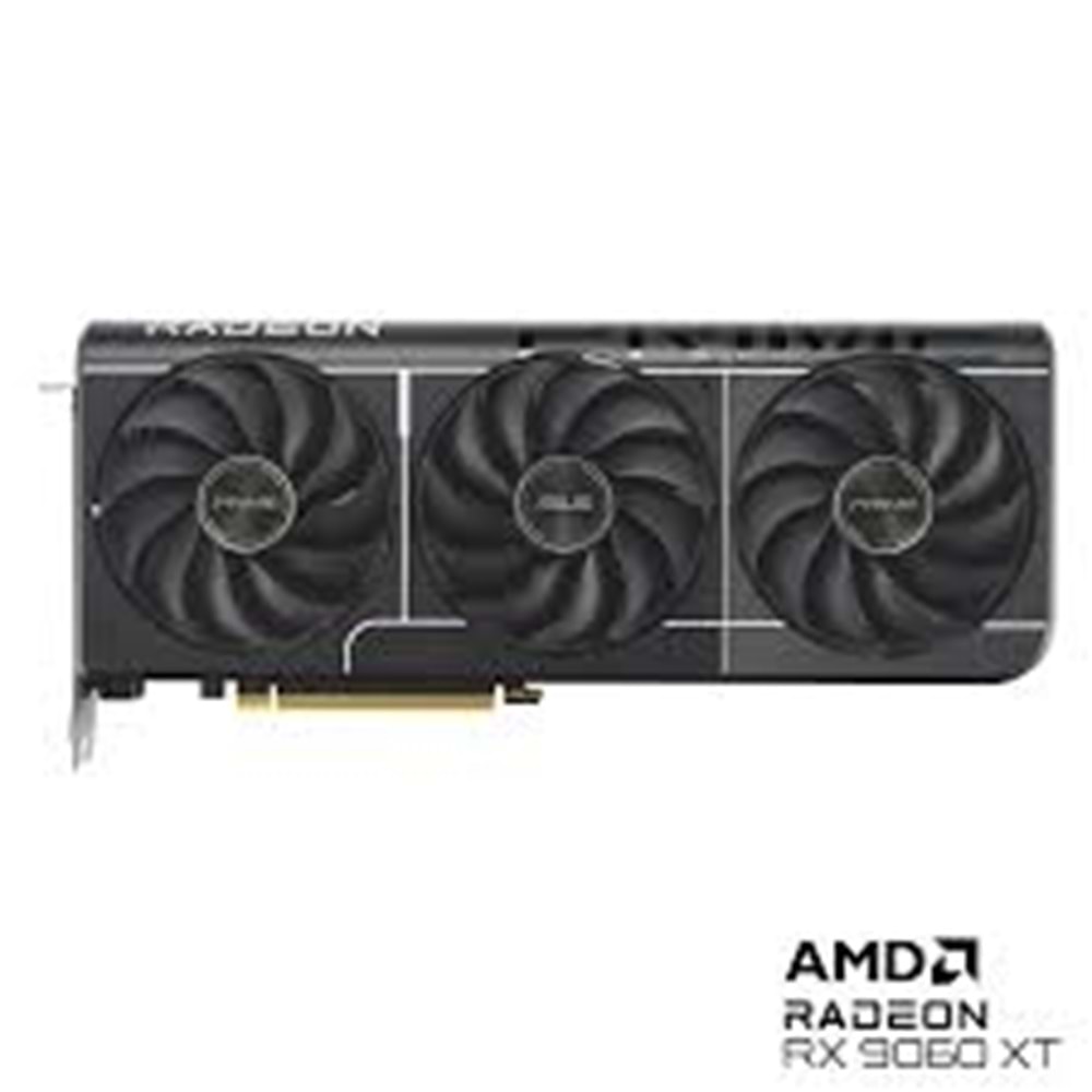 ASUS PRIME RX9060XT- O16G 256 Bit 16GB RAM GDDR7 EKRAN KARTI