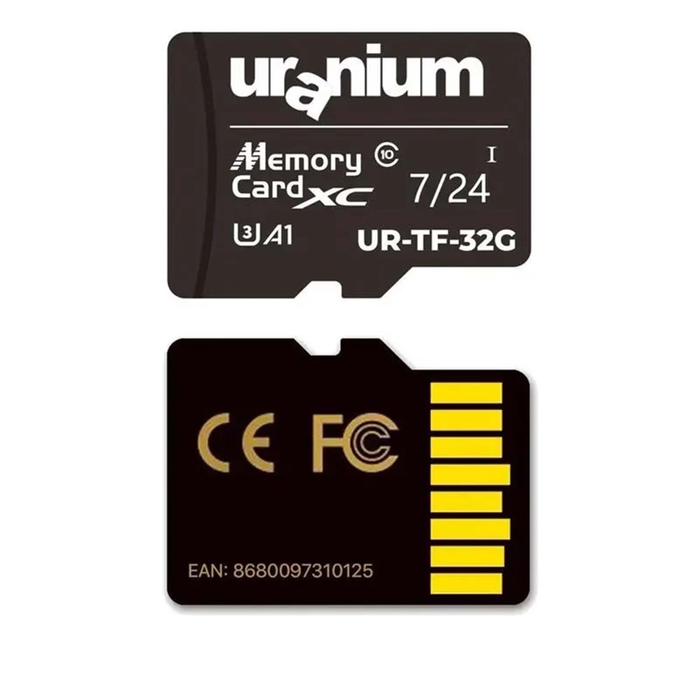 32GB URANIUM UR-TF-32G MICRO SD CARD HAFIZA KARTI