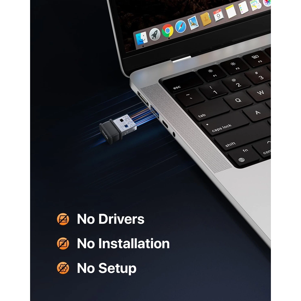 Tenda W311MI 300 Mbps AX300 Wifi 6 USB Wifi Adaptör