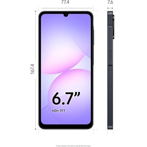 SAMSUNG GALAXY A07 4GB/128 GB SIYAH