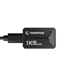 RAMPAGE ZENITH 1000 HZ WIRELESS GAMING MOUSE SIYAH RAMPAGE ZENITH 1000 HZ WIRELESS GAMING MOUSE SIYAH